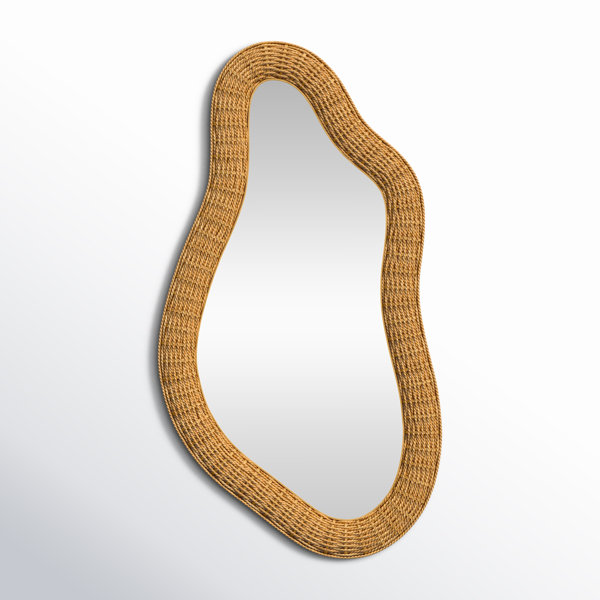 Jay Seagrass Oval Wall Mirror | Joss & Main